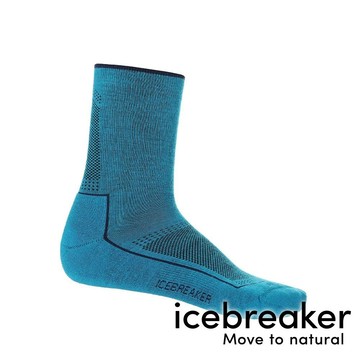 【icebreaker】Cool-Lite 男半筒薄毛圈健行襪『海藍』104661 戶外 登山 露營 旅行 健行 休閒 襪子 健行襪