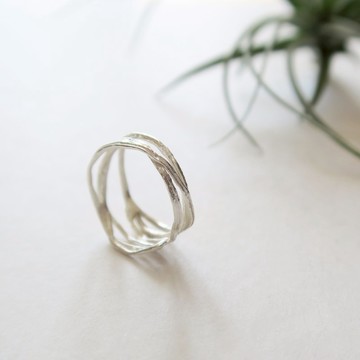 獨家 森林系 925純銀 水藤 戒指  免費送禮包裝