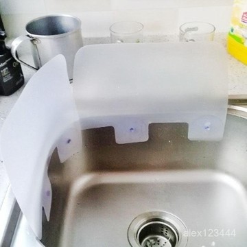 🔥臺灣發貨🔥廚房水槽擋水闆擋油闆創意透明防濺水擋闆擋油闆浴室洗漱臺隔水闆