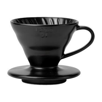 HARIO 好璃奧 V60磁石濾杯 霧面黑01  VDC-01-MB-EX  1個