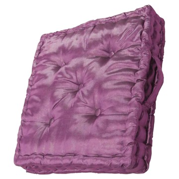 Cotton Field 棉花田傢飾 立體坐墊 絲光坐墊  50 x 50 x 8cm  紫色