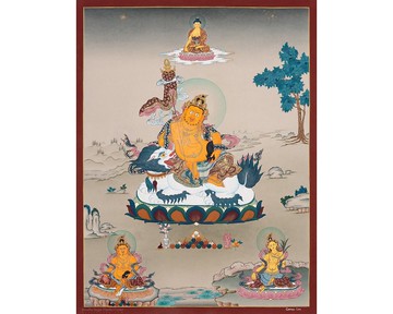 財富藏巴拉唐卡   優雅的西藏神聖藝術