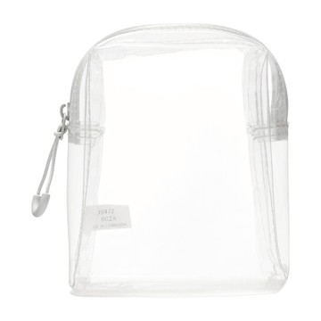 MUJI 無印良品 TPU 透明收納袋附底 12 x 10 x 4cm  1個