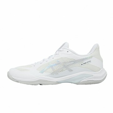 Asics 亞瑟士 羽球鞋 Blade FF 2 男鞋 女鞋 白 銀 輕量 抓地 運動鞋 1073A089100