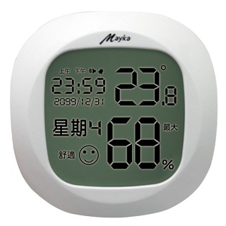 貓｜Mayka明家 萬年暦溫濕度計 TM-T99 精準清晰 自動感應