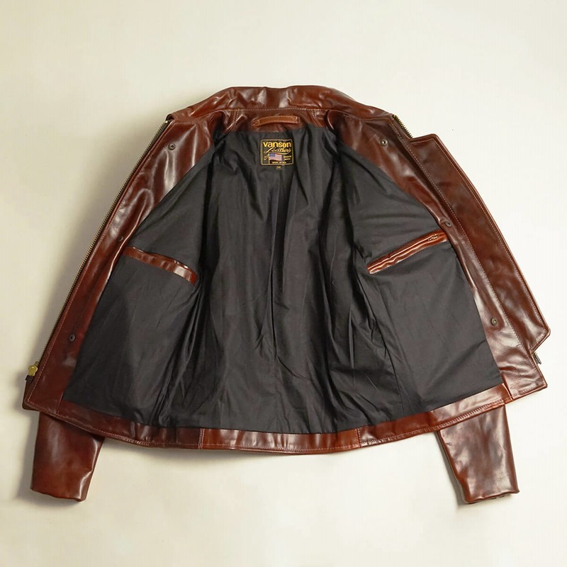 バンソン VANSON ENF シングル ライダース オクタゴン アメリカ