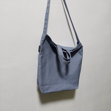 中性大容量帆布包/莫蘭迪色(風趣藍)-六色