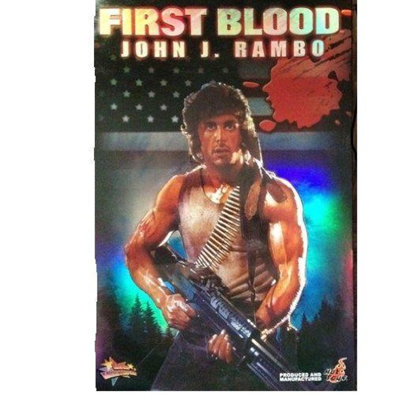 Hot Toys 1/6 Scale First Blood John J. ランボー Movie Masterpieces 