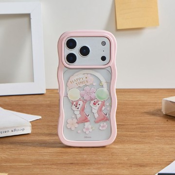 Disney經典-奇奇蒂蒂搬糰子雲朵波波MagSafe iPhone手機殼