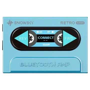FIIO 飛傲 X SNOWSKY隨身藍牙音樂接收器  RETRO NANO  1個  藍色