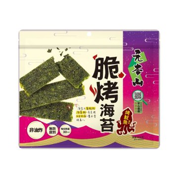 元本山 脆烤海苔烤魷魚風味(34g)