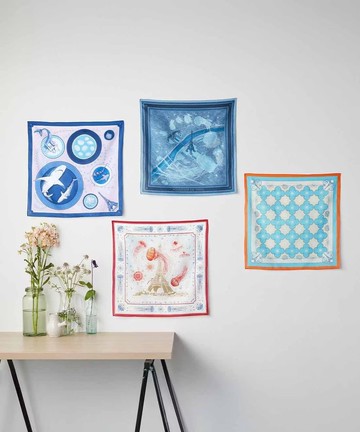 【YOU+MORE!】法國巴黎水族館聯名-大尺寸多用途方巾 送禮