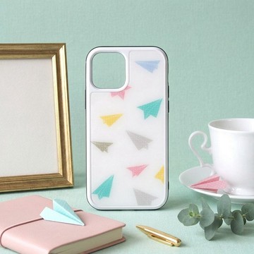 【強化玻璃 iPhone 手機殼】紙飛機