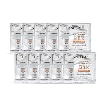 LANCOME 蘭蔻 超輕盈UV煥亮妝前乳SPF50+ PA++++(1ml)X10#粉潤光