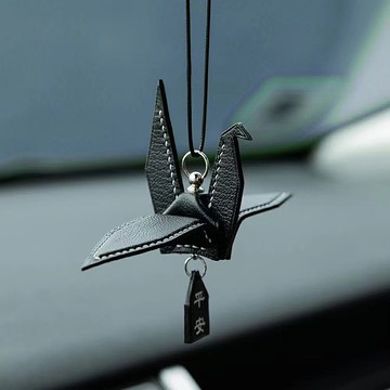 千纸鹤钥匙扣挂件汽车礼物手工装饰