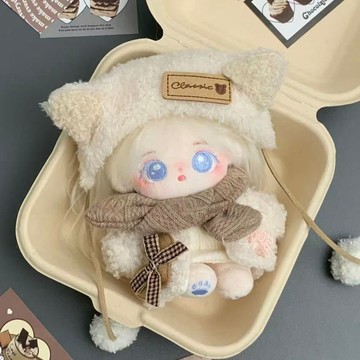 臺灣出貨 10cm娃衣 燕可可麥娃娃衣 10公分棉花娃娃衣服 海星體 努努體娃衣 精緻超萌可愛娃衣 娃娃換裝 娃衣