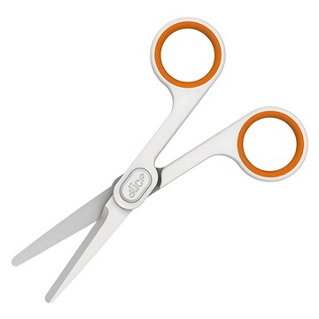 Slice 長刃陶瓷剪刀(小) 氧化鋯陶瓷安全刀片 Finger-friendly®安全專利刀刃 不含雙酚A  白色  1個