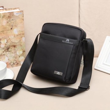 男包牛津布單肩包男斜挎包休閑帆布包男士包包背包小包商務公文包