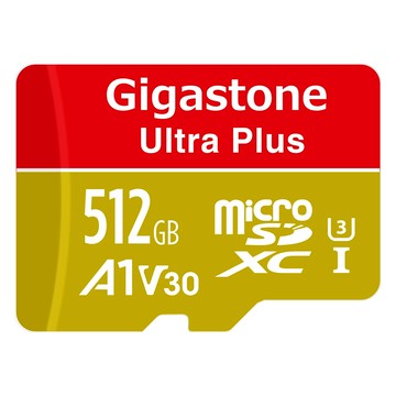 GIGASTONE 立達 Gaming Plus microSDXC UHS-I U3 遊戲專用記憶卡 支援Switch/GoPro A1V30  512GB  1個