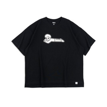 消極男子 X Royal Art 黑 上衣 短袖 T-shirt H9029