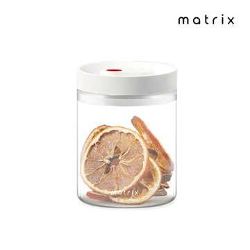 【Matrix】保鮮玻璃密封罐 800ml/寵物飼料/咖啡豆/儲物罐/分裝/收納/防潮/防霉/乾燥/耐高溫/簡約