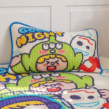 【富士商店】原創二次元乳膠涼席枕套口袋枕4874單只一對