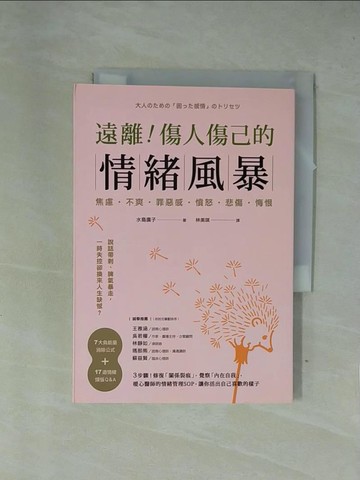 【書寶二手書T1／勵志_X7Q】遠離！傷人傷己的情緒風暴：3步驟！修復「關係裂痕」，覺察「內在自我」，暖心醫師的情緒管理SOP，讓你活出自己喜歡的樣子_水島廣子,  林美琪