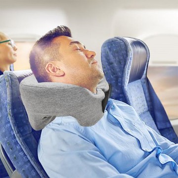 面部羽絨枕記憶棉枕多功能午睡枕面部墊枕辦公室午睡趴枕旅行靠枕