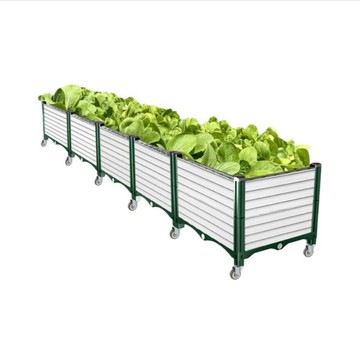 種植農趣箱 YOUJIA 優家 可移動戶外種植箱 加大加厚 自動排水 陽臺樓頂種菜箱 蔬菜種植箱 花盆 花箱 加深五聯款