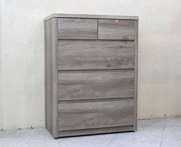 歐風別館海地古橡色大五斗櫃基隆至台中免運費