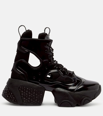 Noir Kei Ninomiya x Reebok cutout platform ankle boots