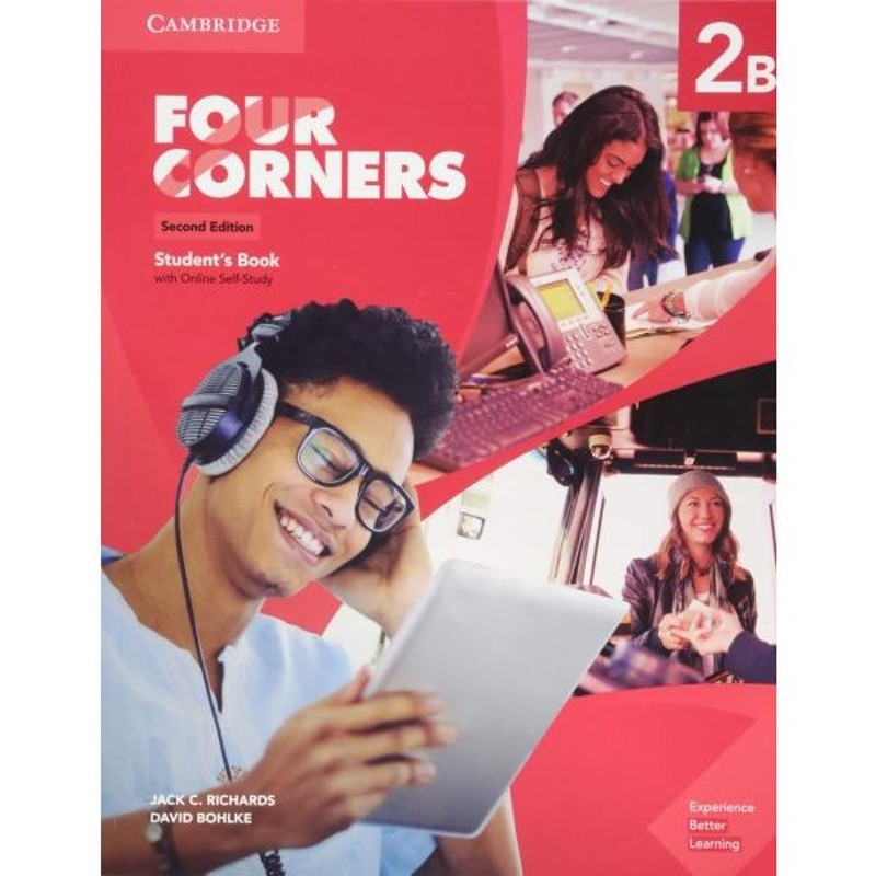 Book　Self-study〔分冊版〕　Corners　with　ケンブリッジ大学出版(JPT)　／　Level　LINEポイント最大0.5%GET　2nd　Four　Student's　通販　Edition　B　LINEショッピング