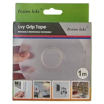 Fusion Luke Lvy Grip Tape 納米透明雙面膠 可重複使用 可水洗  1盒