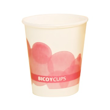 Mass 生活好物 一次性可分解環保紙杯 水墨 245ml  100個  1袋