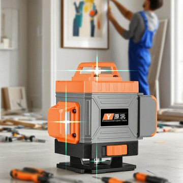 外貿暢銷紅外線水平儀戶外強光專用激光水平儀批發高亮綠光水平儀{鑫弘-工葉電器}可開發票