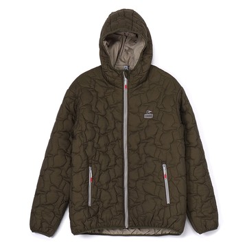 CHUMS 男 Booby Stitch Padded Hoodie化纖外套 橄欖綠