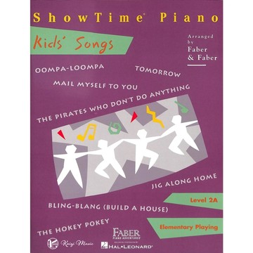 【凱翊︱HL】芬貝爾鋼琴教程 兒歌鋼琴曲集 2A級 ShowTime