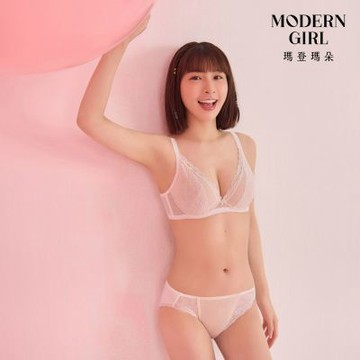 瑪登瑪朵 啵提 集中穩定低腰三角內褲 M-XXL(牙白)