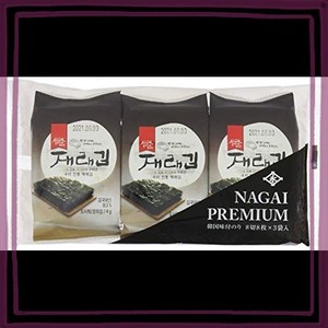 永井海苔 NAGAI PREMIUM韓国海苔 3袋 ×8袋