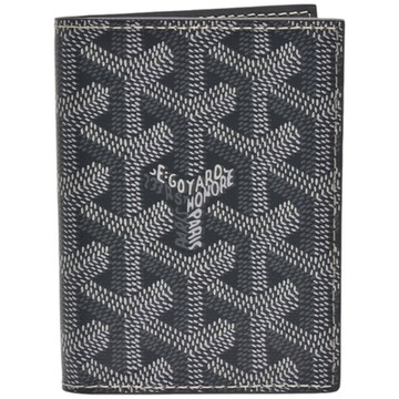 GOYARD 經典SAINT-MARC手工帆布摺疊萬用卡夾(灰色)