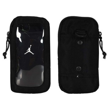 NIKE JORDAN FLIGHT 手機包-ID 頸掛 證件夾 掛繩 J1009742061OS 黑紅