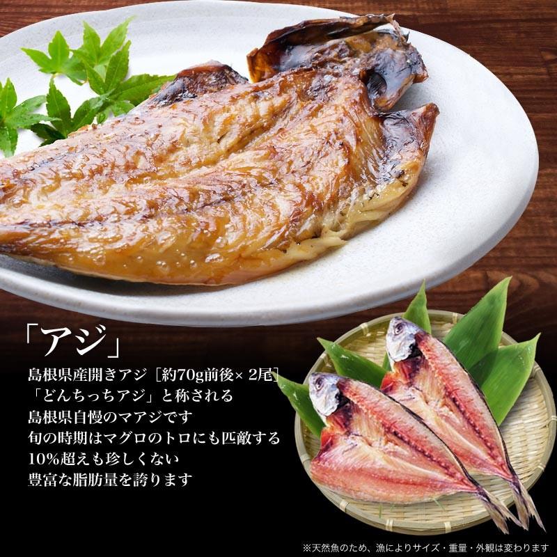 ギフト のどぐろ 入り 干物セット 干物 6品 国産 島根県産 送料無料 グルメ(魚介類 海産物)食品 魚 セール