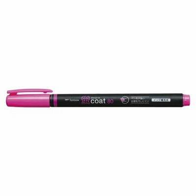 トンボ鉛筆 蛍コート８０・シングルタイプ　桃 WA-SC90 / 桃色 / オフィス用品 筆記具 / 36866