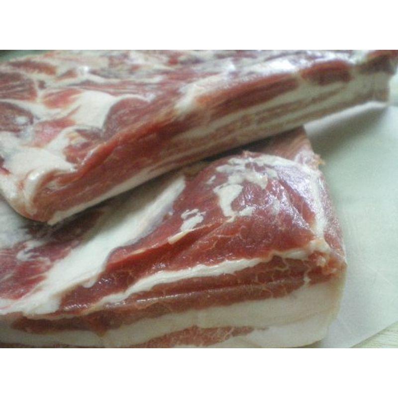 スペイン産イベリコ豚 バラ肉（三枚肉） ブロック 500g ベジョータ