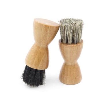 糊塗鞋匠 優質鞋材 P62 西班牙TARRAGO圓柄馬毛上蠟刷 1支