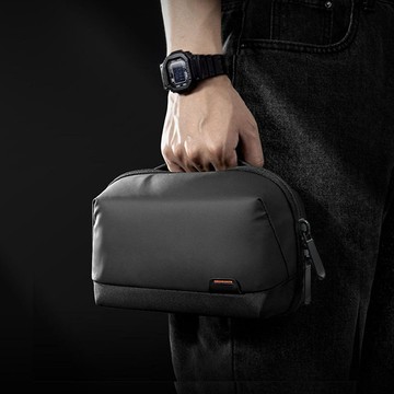 【蝦米良品】多分隔層!!火山型旅行收納包 充電線收納包 數位收納包 耳機收納 switch 小物收納包 收納