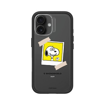 iPhone 16 Mod NX 黑 - 史努比 Snoopy - 拍立得-來！笑一個