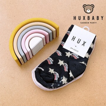 澳洲 Huxbaby 有機棉流星短襪組