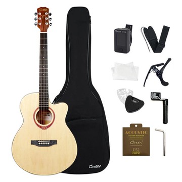 Cantavil Allie 70 入門款民謠吉他全配包  原木色  1組  ALLIE-70