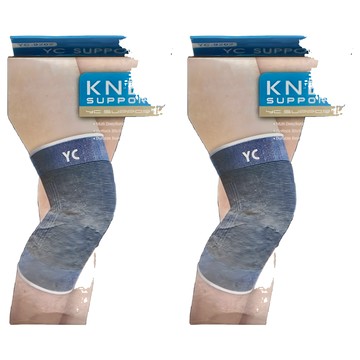 YC SUPPORT 護膝 多向壓縮 耐用加固邊緣  124g  2組